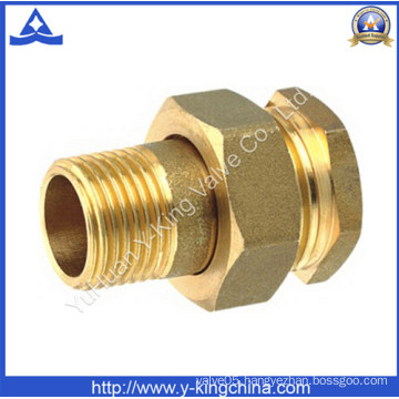 High Quality Brass Hose Connector Pipe Fitting (YD-6015)